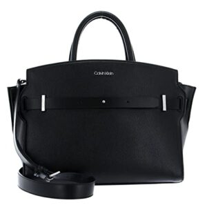 Calvin Klein Code Tote Medium Handbag One Size Ck Black