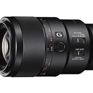 Sony SEL90M28G FE 90mm f/2.8-22 Macro G OSS Lens for Mirrorless Cameras (Renewed)