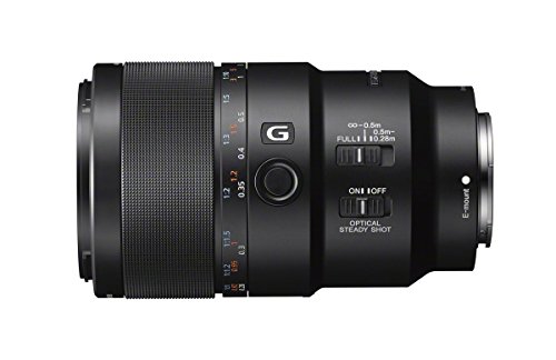 Sony SEL90M28G FE 90mm f/2.8-22 Macro G OSS Lens for Mirrorless Cameras (Renewed)