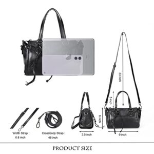 Small Satchel Bags and Cute Crossbody Purse for Women Punk Top Handle Handbags