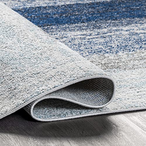 nuLOOM Pauline Contemporary Ombre Area Rug, 8' x 10', Blue