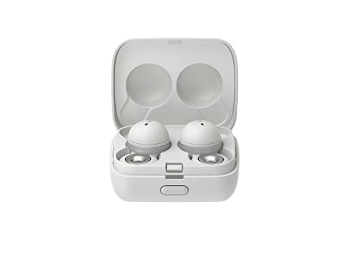 Sony LinkBuds Truly Wireless Earbud Headphones with an Open-Ring Design for Ambient Sounds and Alexa Built-in, Bluetooth Ear Buds Compatible with iPhone and Android, White