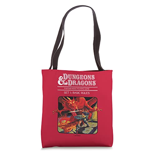 Dungeons & Dragons Vintage Basic Rules Cover Tote Bag