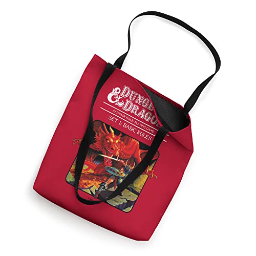 Dungeons & Dragons Vintage Basic Rules Cover Tote Bag