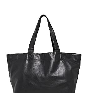 Madewell Women's The Piazza Oversized Tote, True Black, One Size