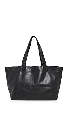 Madewell Women's The Piazza Oversized Tote, True Black, One Size