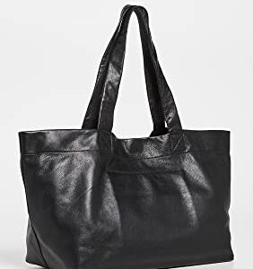 Madewell Women's The Piazza Oversized Tote, True Black, One Size