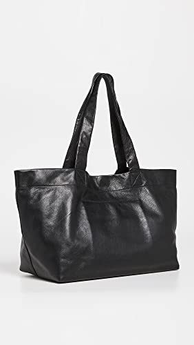 Madewell Women's The Piazza Oversized Tote, True Black, One Size