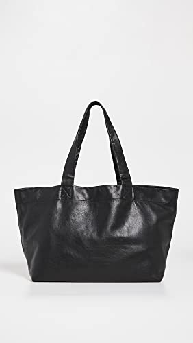 Madewell Women's The Piazza Oversized Tote, True Black, One Size