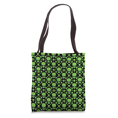 Alien Spaceship Extraterrestrial Conspiracy Theory Tote Bag