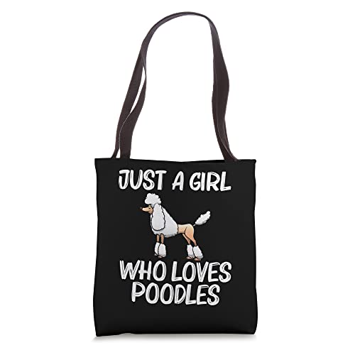 Funny Poodle For Girls Kids Doodle Dog Poodle Lovers Groomer Tote Bag