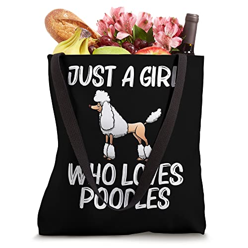 Funny Poodle For Girls Kids Doodle Dog Poodle Lovers Groomer Tote Bag