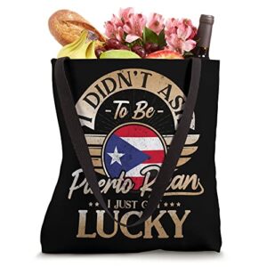 Puerto Rico Flag Souvenirs for Puerto Ricans Men & Women Tote Bag