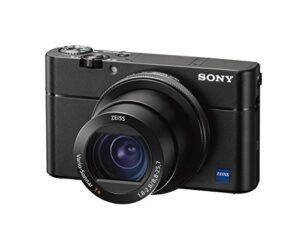 sony rx100va (newest version) 20.1mp digital camera: rx100 v cyber-shot camera with hybrid 0.05 af, 24fps shooting speed & wide 315 phase detection – 3” oled viewfinder & 24-70mm zoom lens – wi-fi