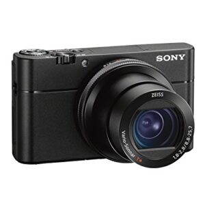 Sony RX100VA (NEWEST VERSION) 20.1MP Digital Camera: RX100 V Cyber-shot Camera with Hybrid 0.05 AF, 24fps Shooting Speed & Wide 315 Phase Detection - 3” OLED Viewfinder & 24-70mm Zoom Lens - Wi-Fi