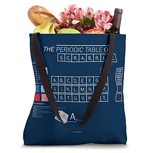 Scrabble Periodic Table of Scrabble Tote Bag