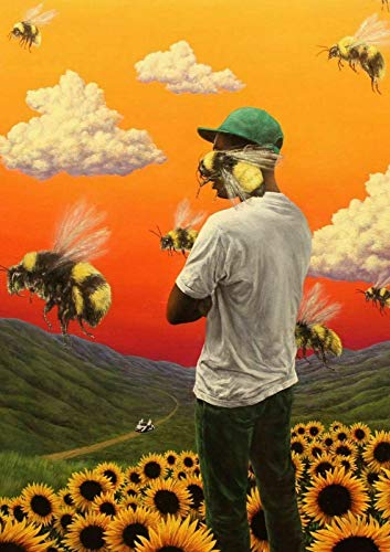 Tyler The Creator:Flower Boy Album Cover Poster，12x18inch，30x46cm