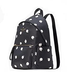 Kate Spade New York Kate Spade Adel Leather Flap Backpack (Black multi) (K8113-001)