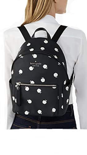 Kate Spade New York Kate Spade Adel Leather Flap Backpack (Black multi) (K8113-001)