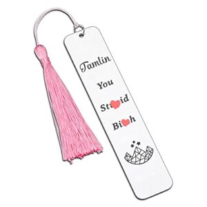 ACOTAR Bookmark for Women A Court of Thorns and Roses Merchandise Tamlin You Stupid Bit Book Mark for Acotar Fans Book Lovers Reader Birthday Christmas Inspirational Gift for Female Male Friends