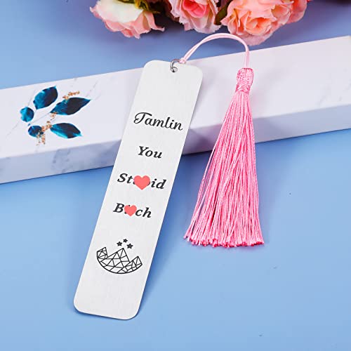 ACOTAR Bookmark for Women A Court of Thorns and Roses Merchandise Tamlin You Stupid Bit Book Mark for Acotar Fans Book Lovers Reader Birthday Christmas Inspirational Gift for Female Male Friends