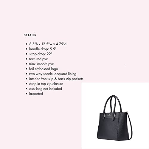 Kate Spade Melanie Satchel Black