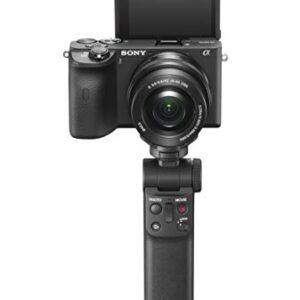 Sony Wireless Bluetooth Shooting Grip and Tripod for still and video, ideal for vlogging (GP-VPT2BT)