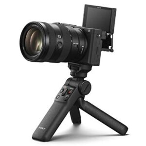 Sony Wireless Bluetooth Shooting Grip and Tripod for still and video, ideal for vlogging (GP-VPT2BT)