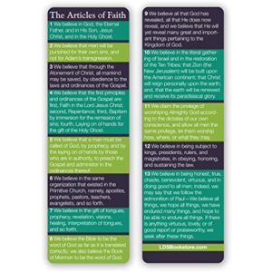 articles of faith bookmark