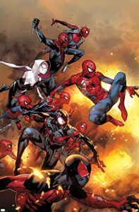 trends international marvel comics verse-the amazing spider-man #13 wall poster, 22.375″ x 34″, unframed version