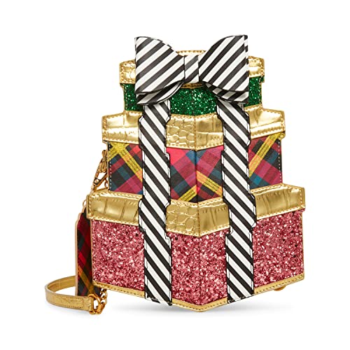 Betsey Johnson Stack of Gifts Crossbody, Multi