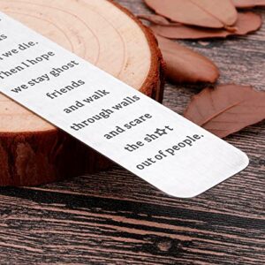 Bookmark Gifts for Best Friend Friendship Gift for Women Friends Galentines Gifts Sentimental Gifts for Female Friend Gift Ideas Best Friend Valentines Birthday Christmas Graduation Gifts for Men