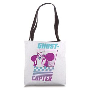 marvel spidey and his amazing friends ghost copter tote bag