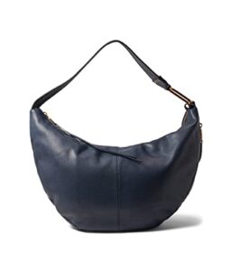 hobo chosen handbag for women – leather tassel detailing with single strap, beautiful and casual carry handbag sapphire one size one size