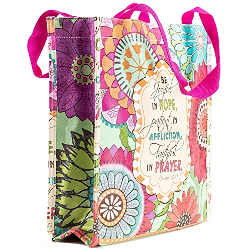 Divinity Boutique Tote-Bible Study -Joyful Flower