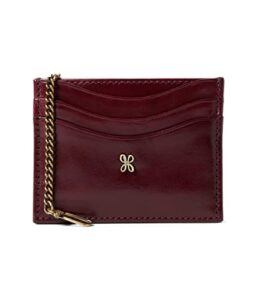 hobo max wallet for women – leather upper with polyester lining, beautiful and handy wallet merlot one size one size
