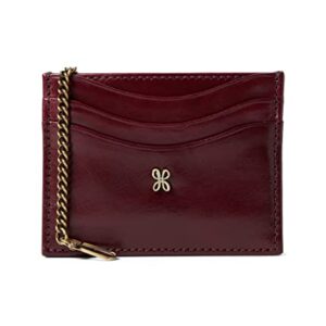 HOBO Max Wallet For Women - Leather Upper With Polyester Lining, Beautiful and Handy Wallet Merlot One Size One Size