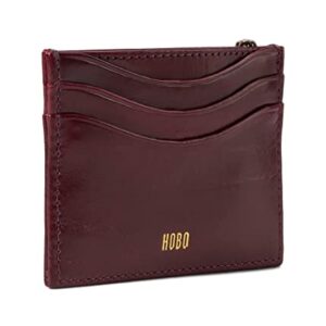 HOBO Max Wallet For Women - Leather Upper With Polyester Lining, Beautiful and Handy Wallet Merlot One Size One Size