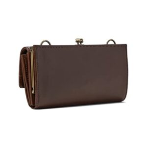 HOBO Mila Wallet Crossbody Mocha One Size