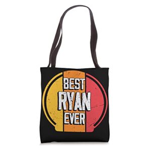 best ryan ever – funny ryan name tote bag