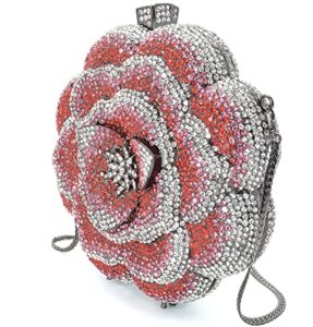 mossmon designer crystal evening clutch bag elegant bride wedding party purse for women