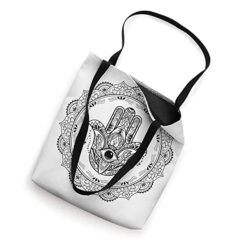 Evil eye amulet, Hamsa hand of Protection Tote Bag