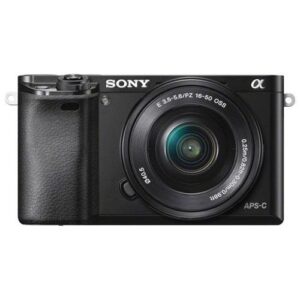 sony alpha a6000 mirrorless digital camera with 16-50mm power zoom lens (renewed)