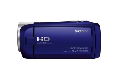 Sony HDRCX240/LVideo Camera with 2.7-Inch LCD (Blue)