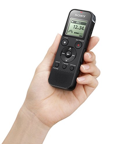 Sony ICD-PX470 Stereo Digital Voice Recorder with Built-in USB Voice Recorder, Black