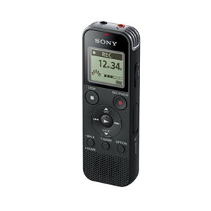 Sony ICD-PX470 Stereo Digital Voice Recorder with Built-in USB Voice Recorder, Black