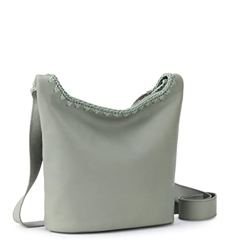 The Sak Asher Crossbody Bag in Leather, Large Purse with Single Shoulder Strap, Meadow