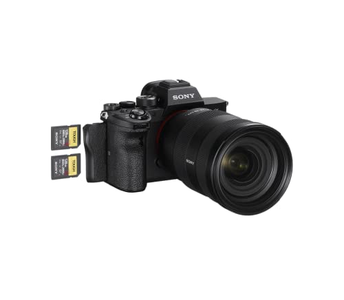 Sony Alpha 7R IVA Full Frame Mirrorless Interchangeable Lens Camera w/High Resolution 61MP Sensor, up to 10FPS with Continuous AF/AE Tracking (Renewed)