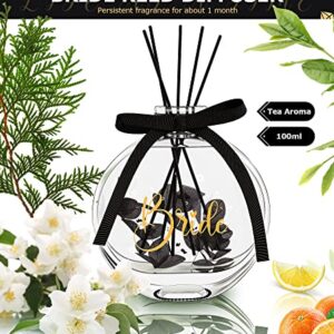 LE CADEAU Bridal Shower Gift, Engagement Gifts for Her, Wedding Gifts for Bride, Unique Bride to Be Gifts Box, Bachelor Gifts for Bride, Reed Diffuser Bottle, Scented Candle