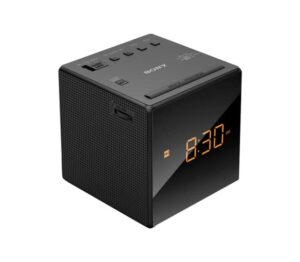 sony icf-c1 alarm clock radio led black